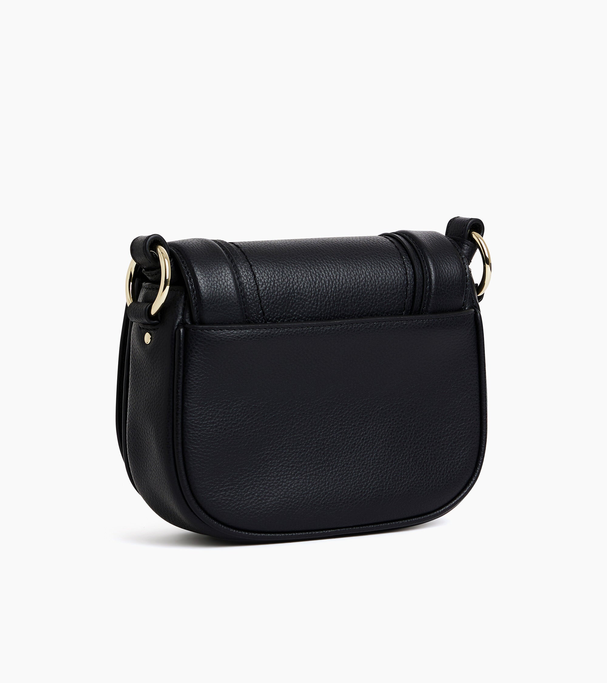 Bolso bandolera pequeño Ella de cuero granulado