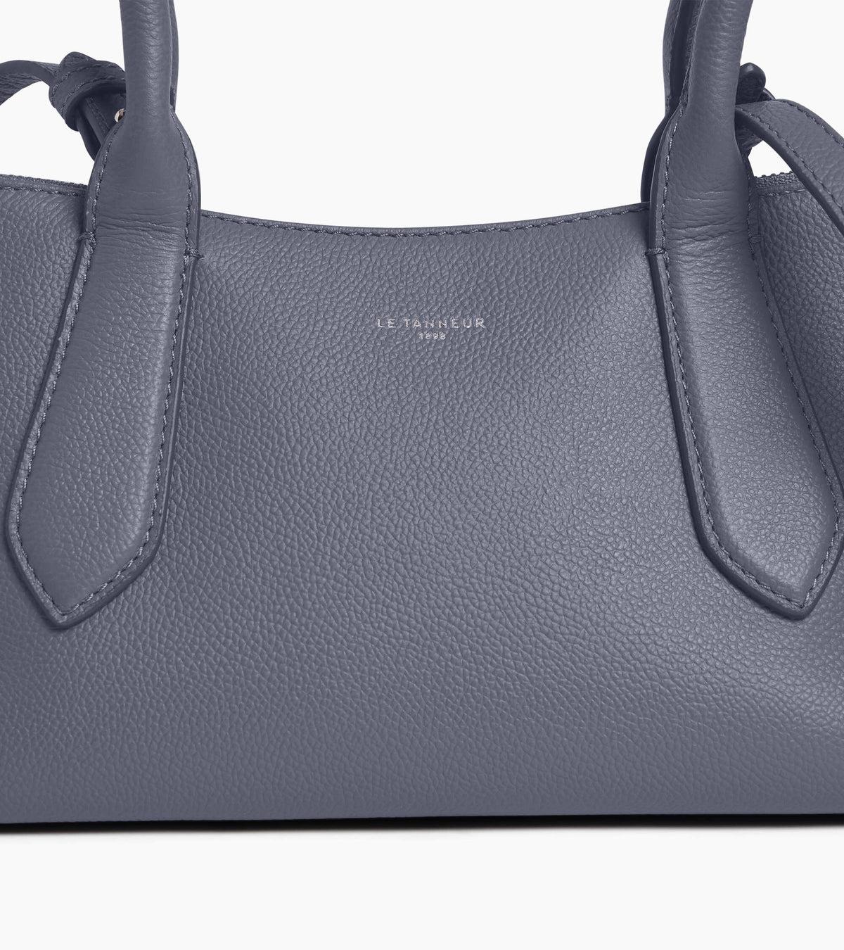 Apolline bowling bag in grained leather
