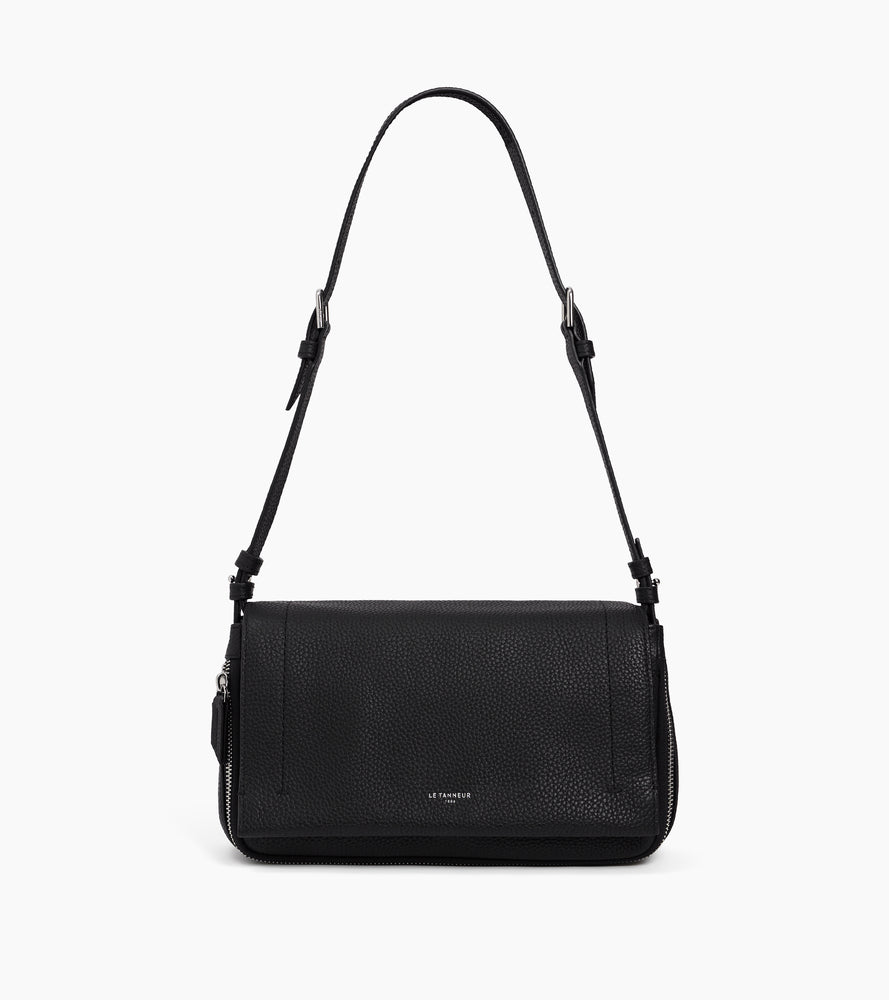 Petit sac bandoulière Aurore en cuir grainé