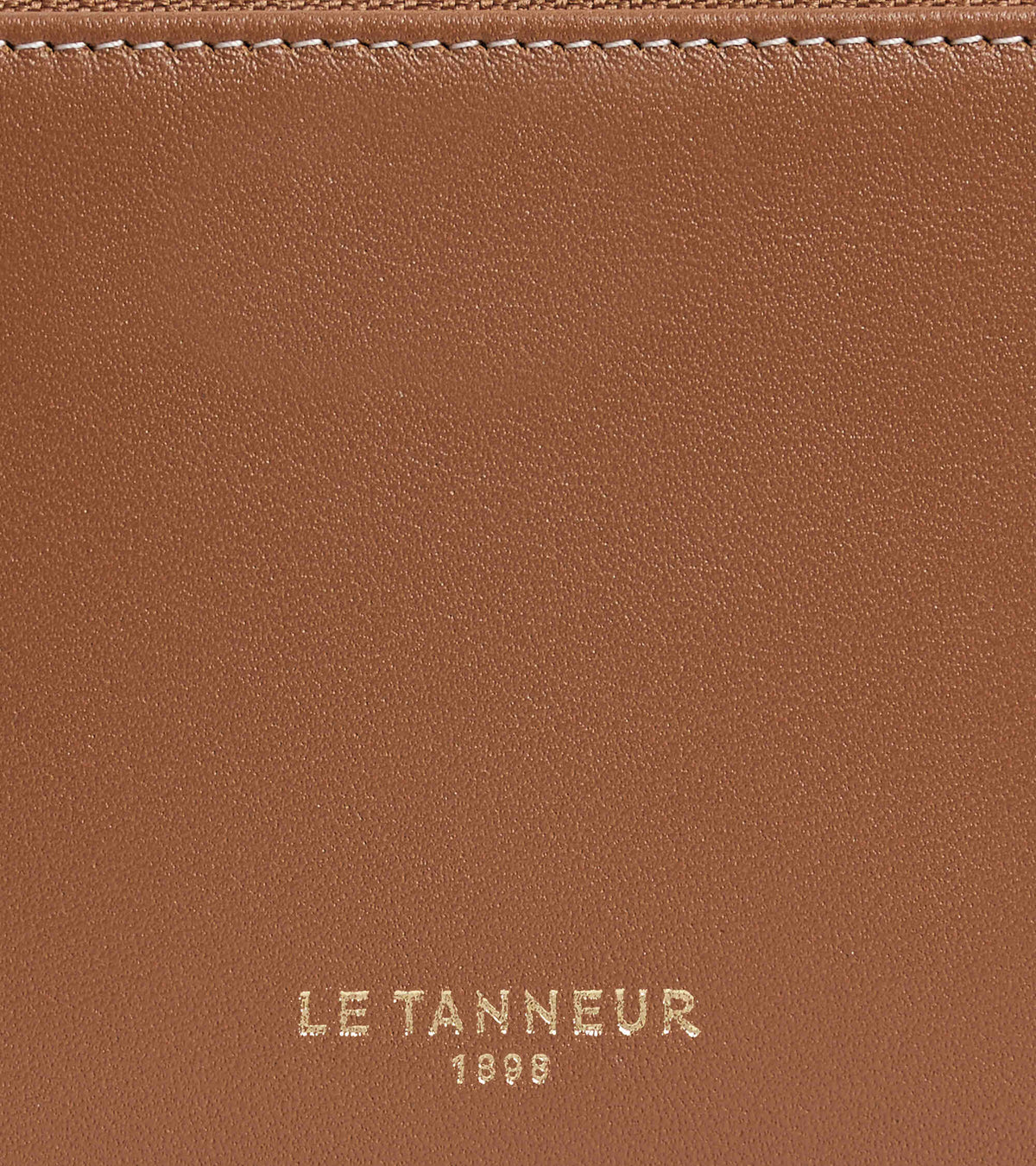 Porte monnaie zippé avec porte cartes amovible Albertine en cuir lisse