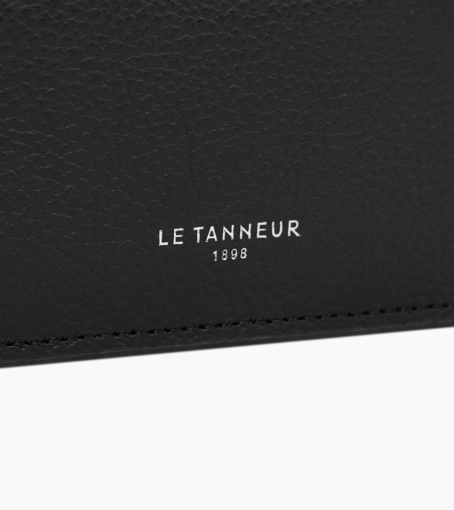 Porte cartes Emile en cuir grainé