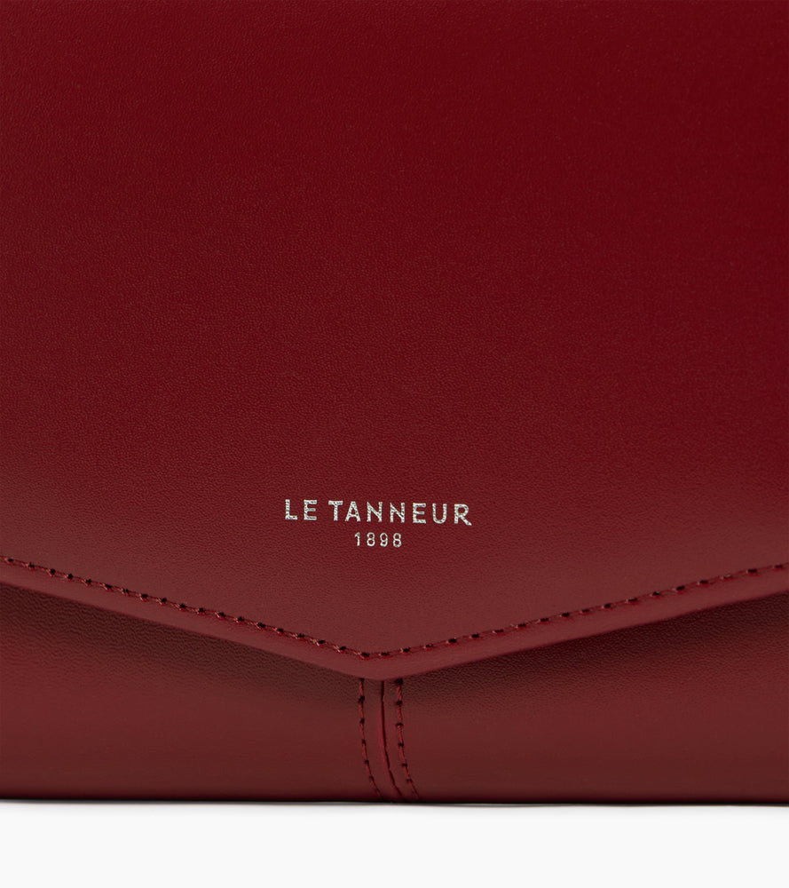 Portefeuille moyen modèle Charlotte en cuir lisse