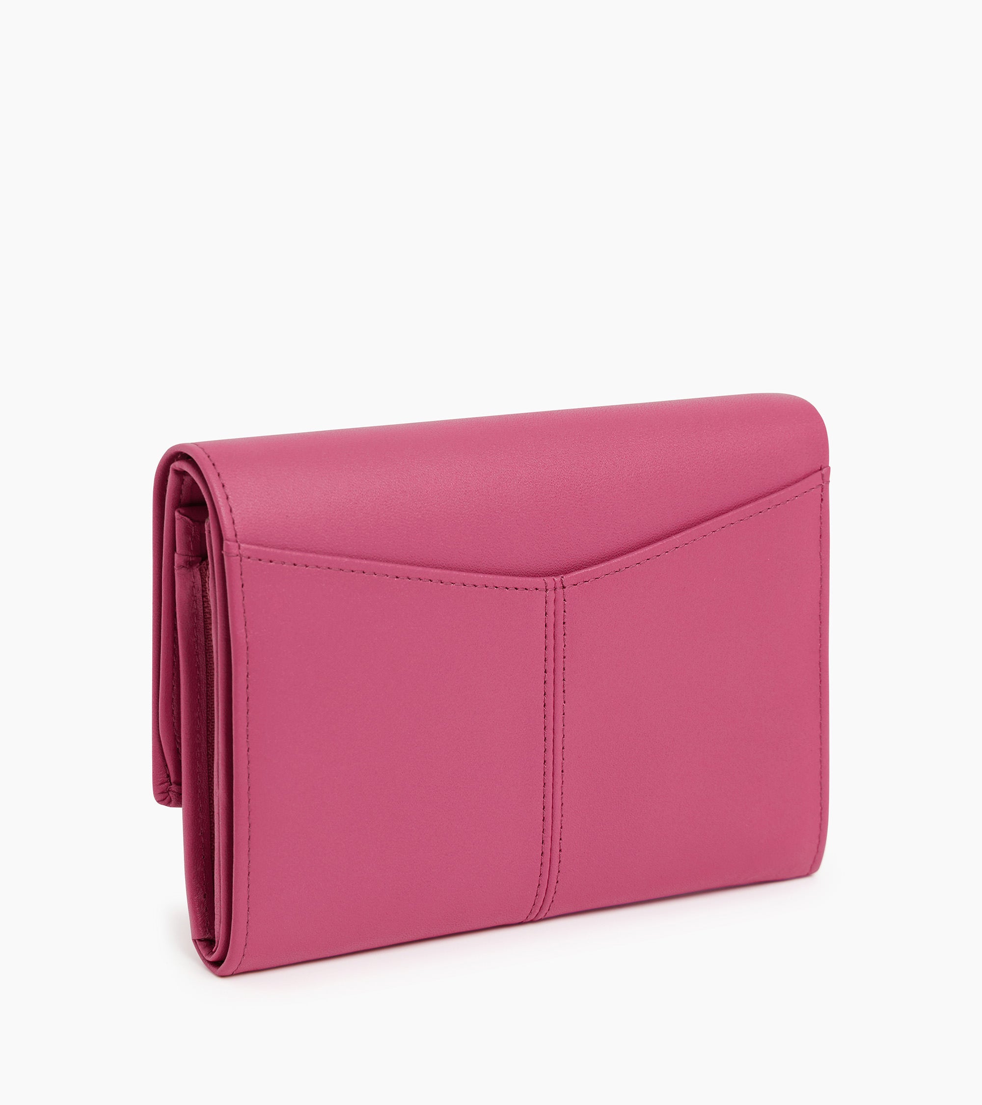 Medium Charlotte wallet in smooth leather