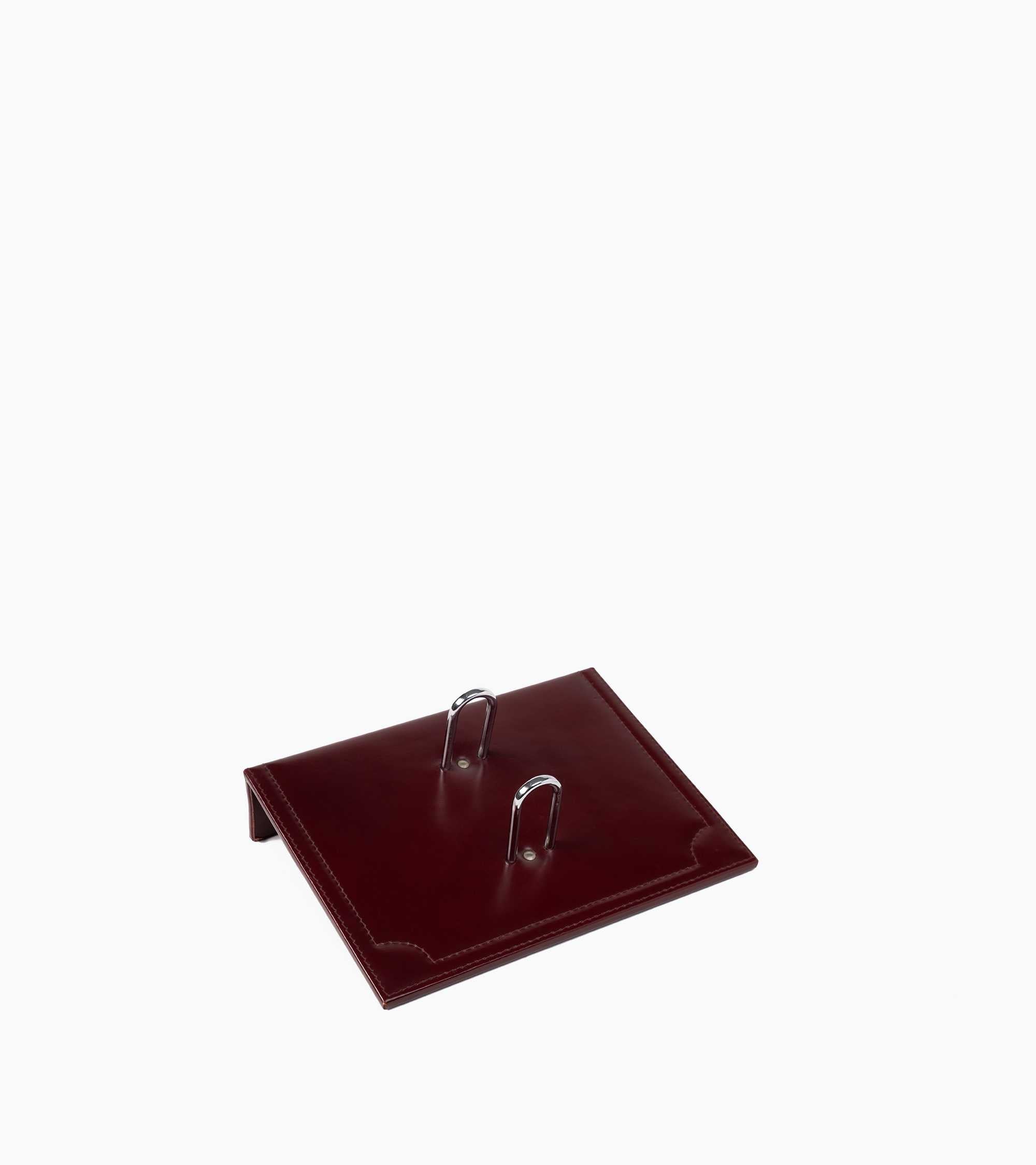 Support de calendrier en cuir